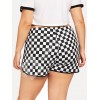 Women Checkered Print Shorts